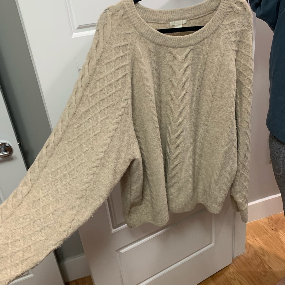 Oversized sweater h&m